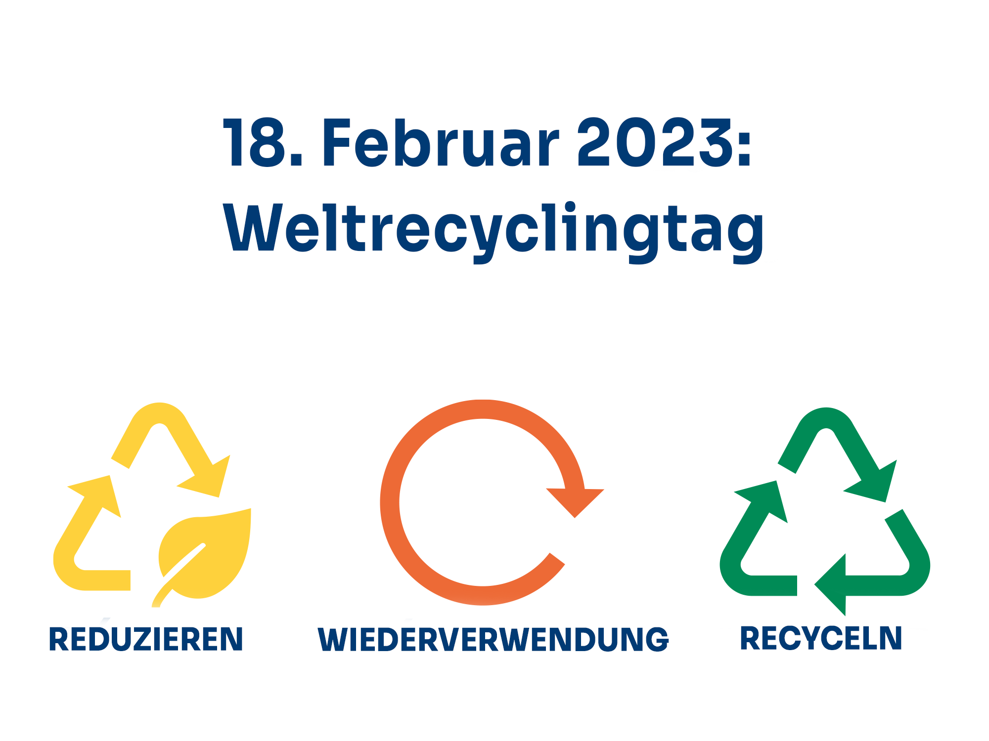 18. Februar 2023:  Weltrecyclingtag OCTÉ