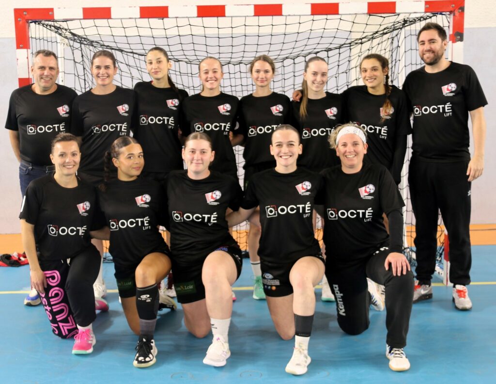 OCTÉ Lift partenaire de l'Équipe Féminine de Handball d'Avenir Sportif du Thymerais