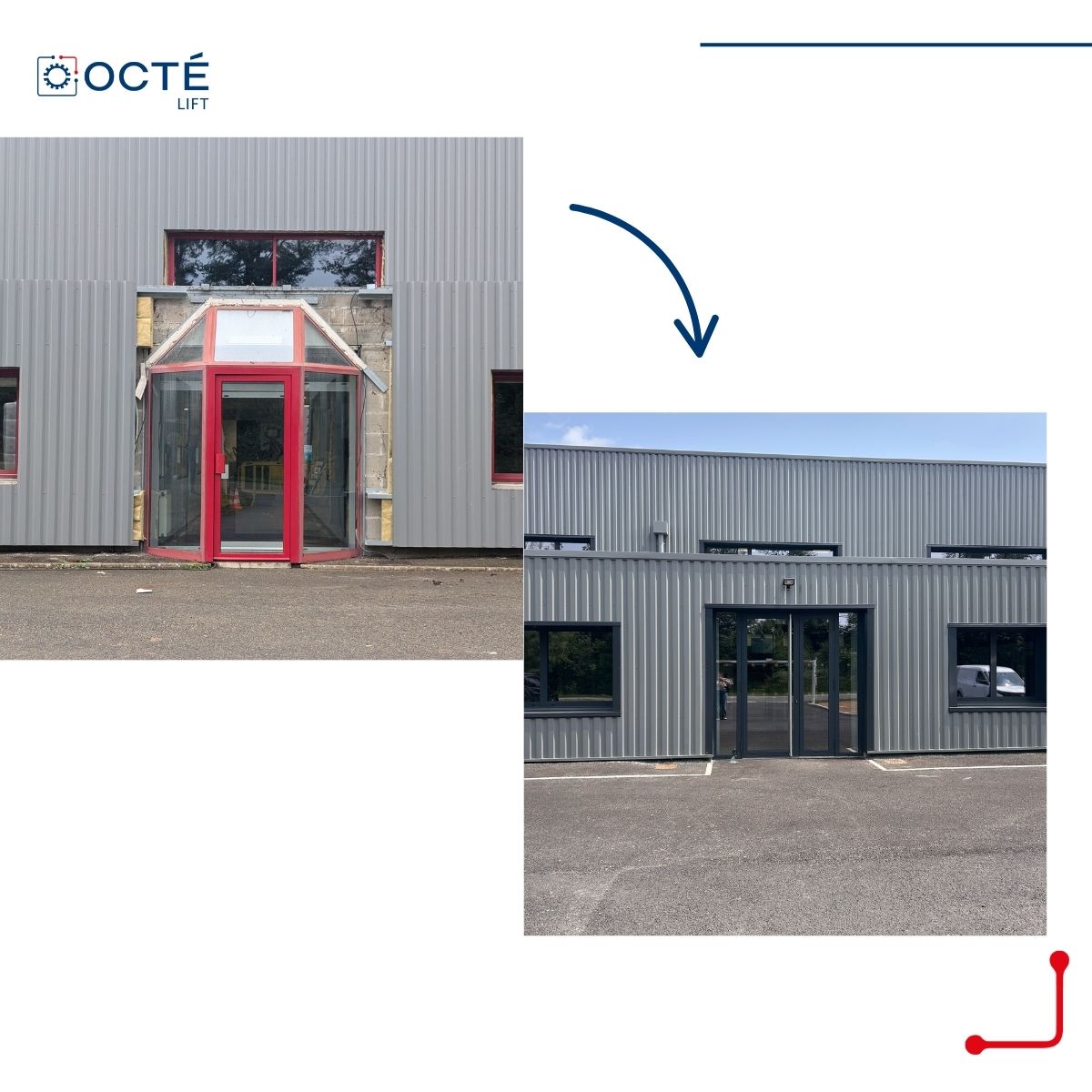3 Travaux bâtiment porte entré