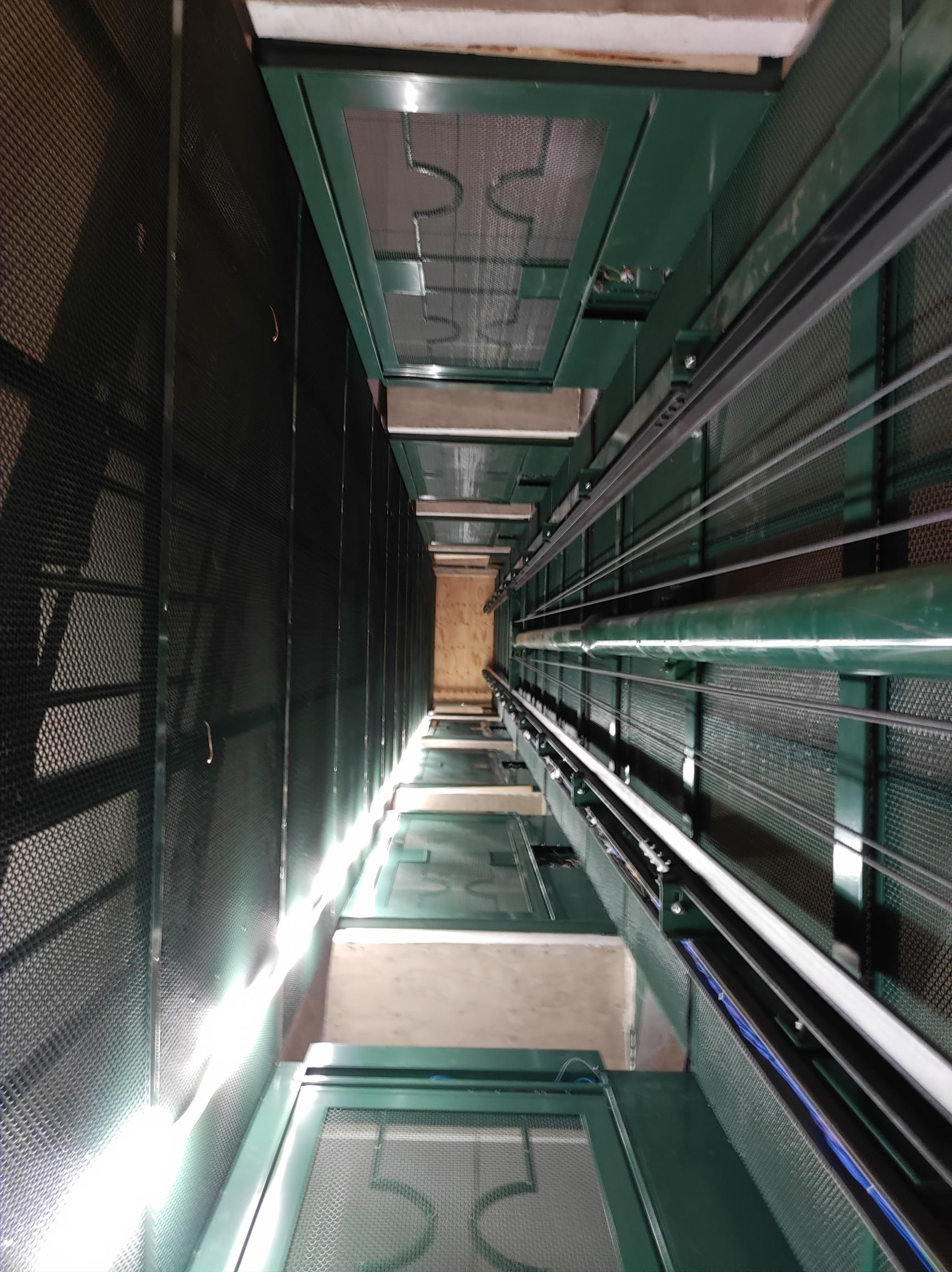 pose ascenseur hydraulique
