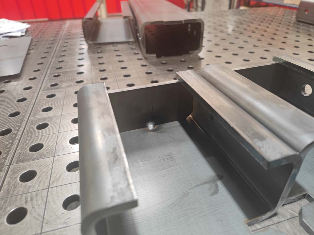 profiles acier table soudage octe industry
